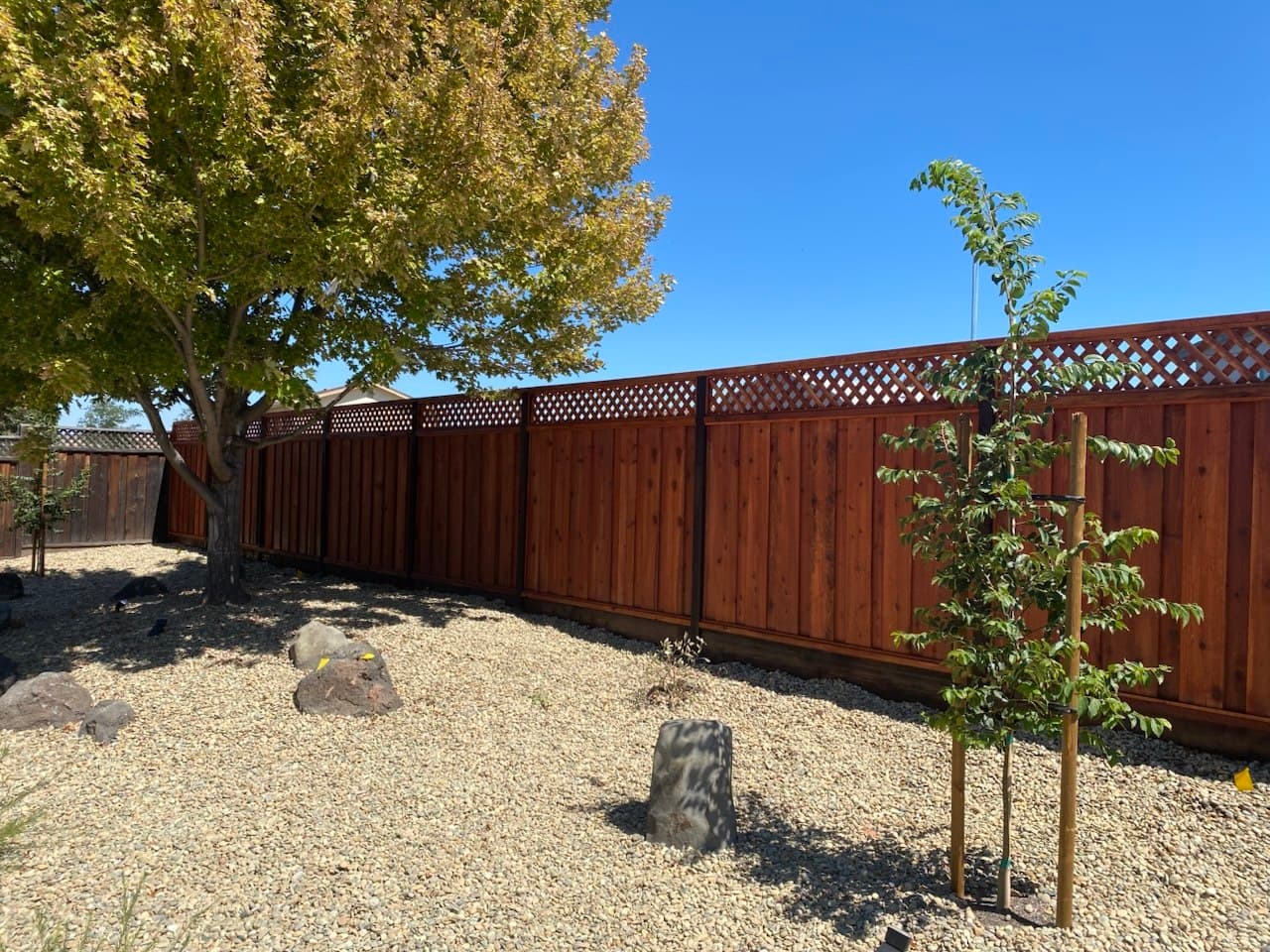 Board On Board + Diagonal Lattice + Stained